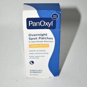 PanOxyl PM Overnight Spot Patches, Hydrocolloid Acne Treatment, 80 Count. NWT Br